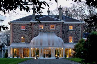 Marlfield House Gorey - Wedding Venue - Evening